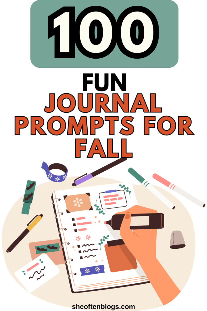 fall journal prompts
