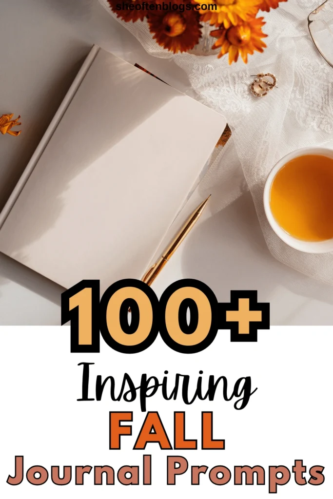fall journal prompts