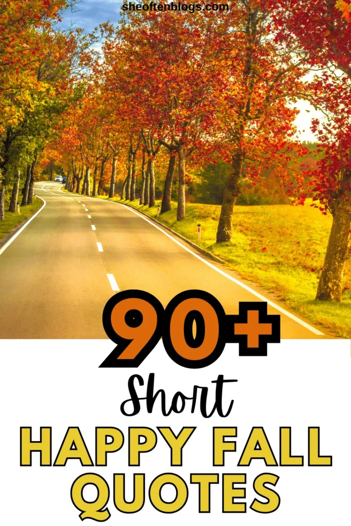 HAPPY FALL QUOTES