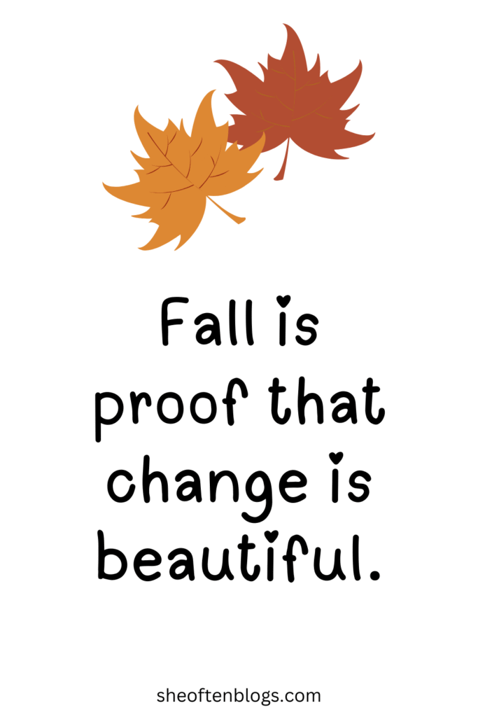 FALL QUOTES