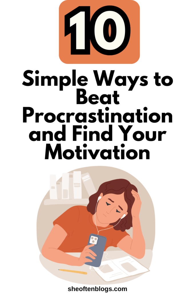 how to stop being lazy