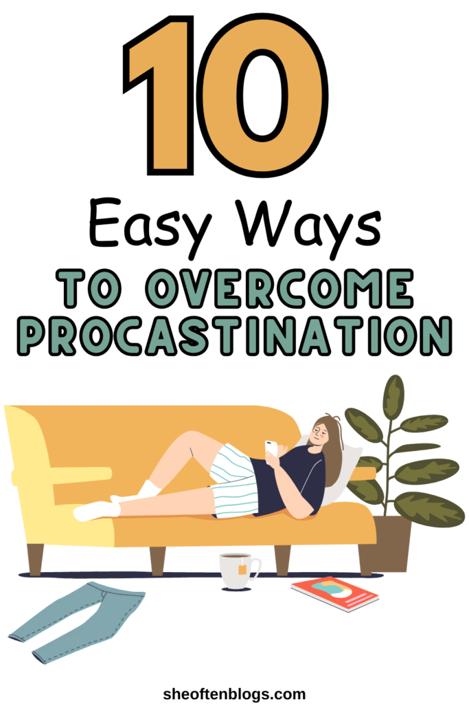 how to stop being lazy