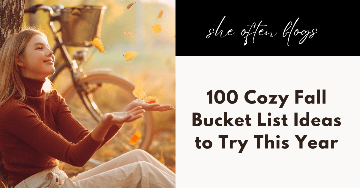 fall bucket list ideas