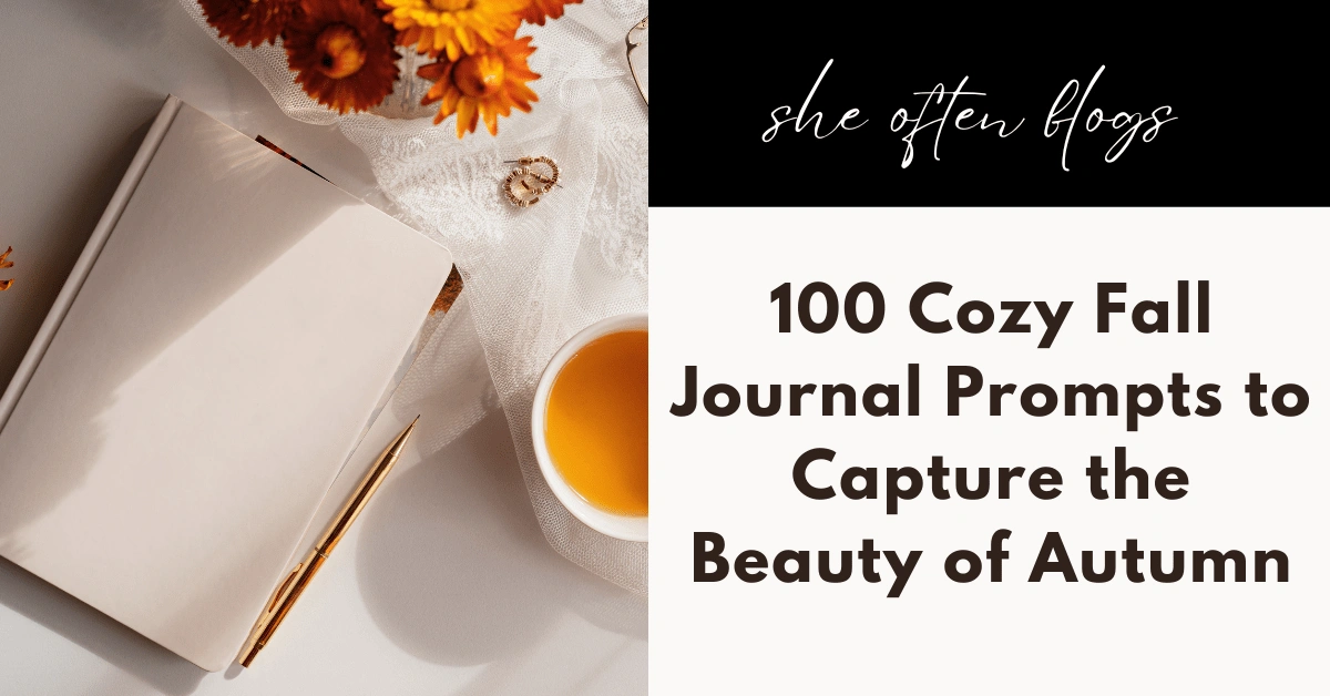 fall journal prompts