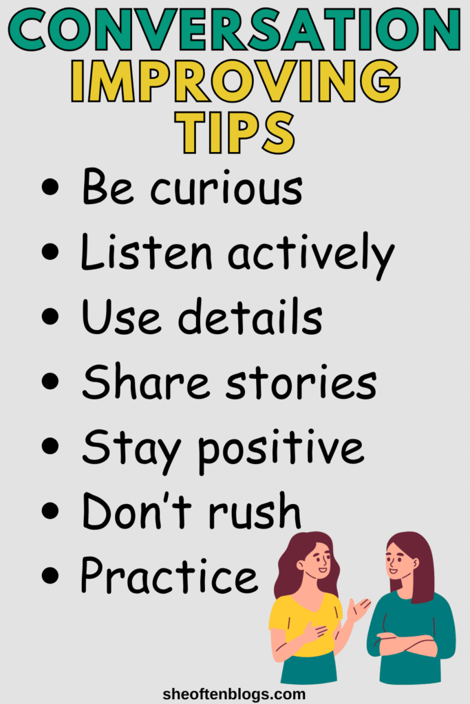 coversation improving tips