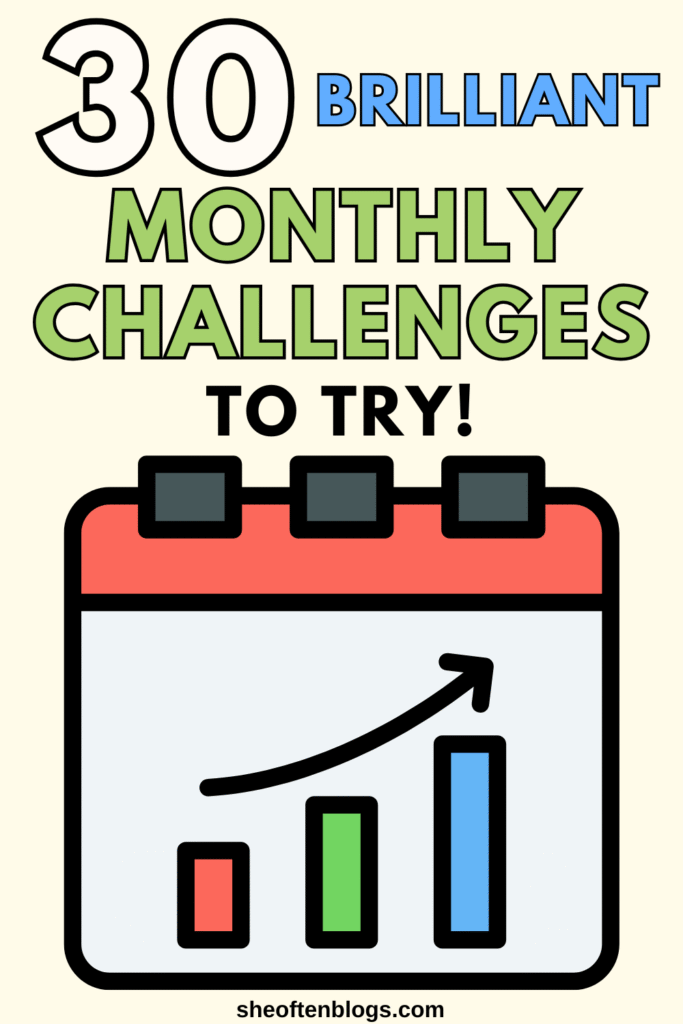 monthly goal ideas