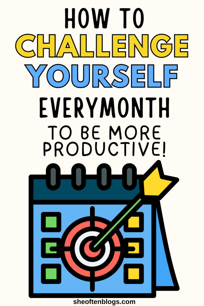 monthly challenge ideas