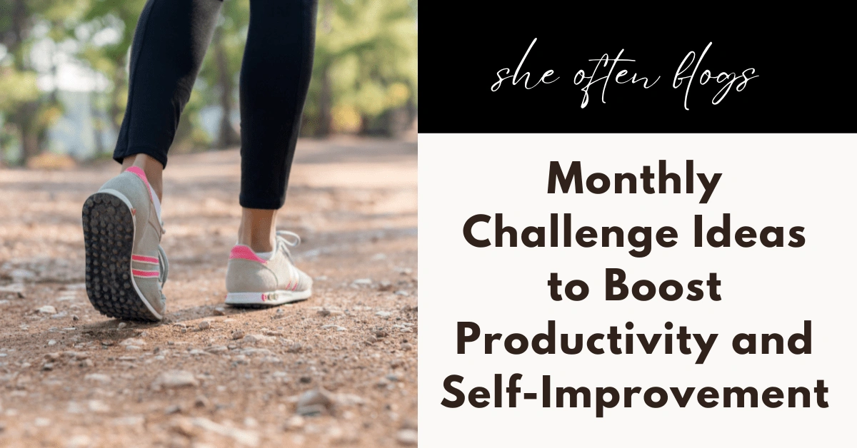 monthly challenge ideas