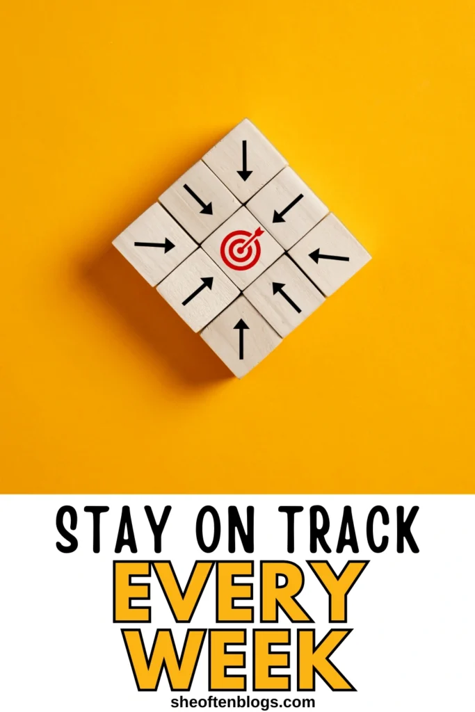 weekly challenge ideas