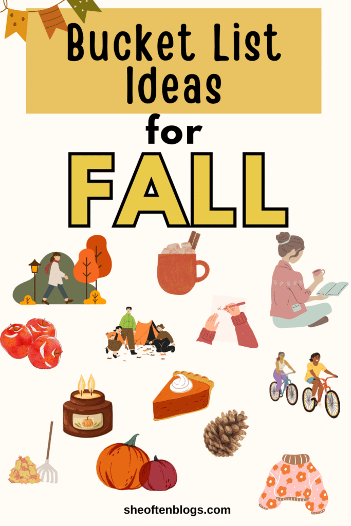 fall bucket list ideas