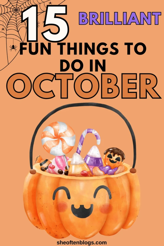 bucket list ideas for october