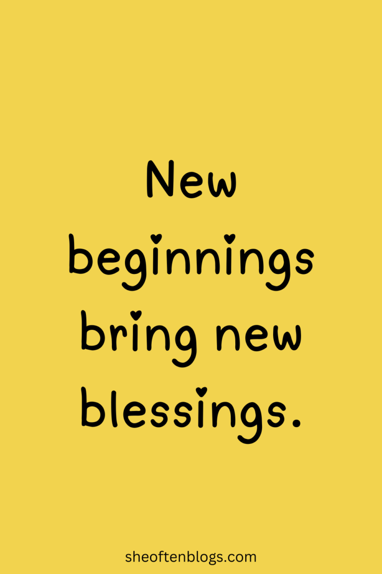 75 New Year Quotes to Inspire a Beautiful Fresh Start - She Often Blogs