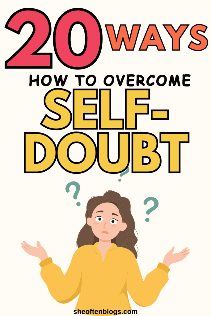 overcome self-doubt