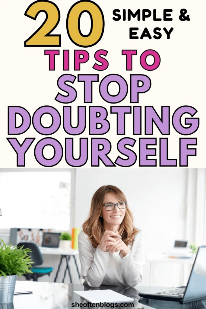 overcome self-doubt