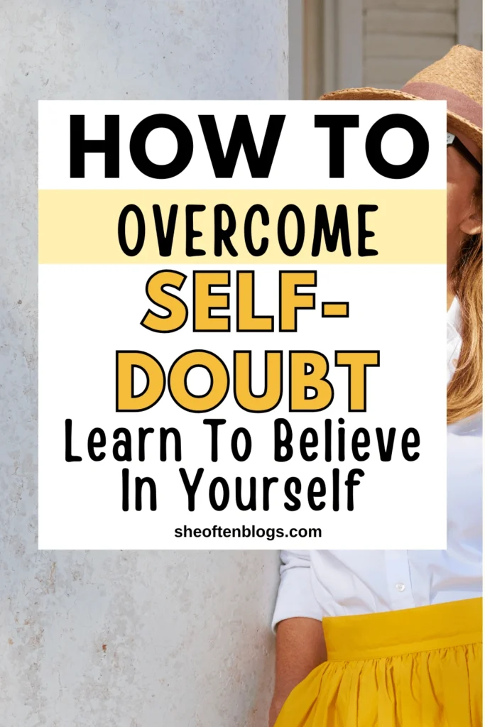overcome self-doubt