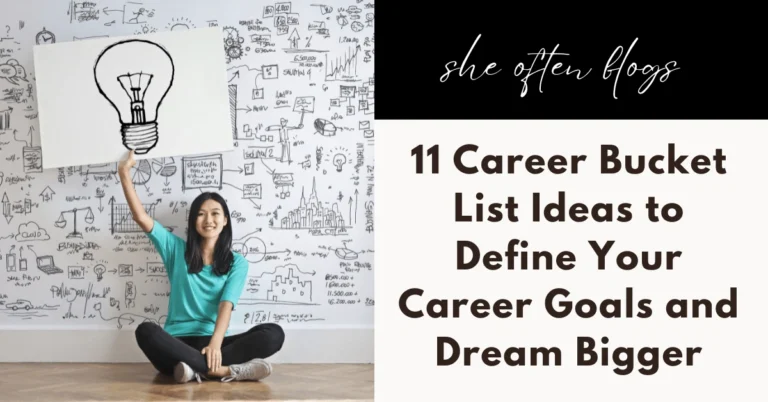 Career bucket list ideas