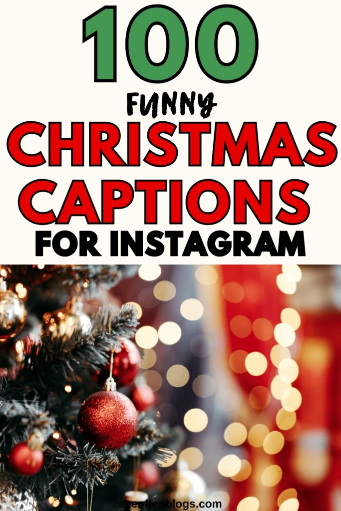 Christmas captions