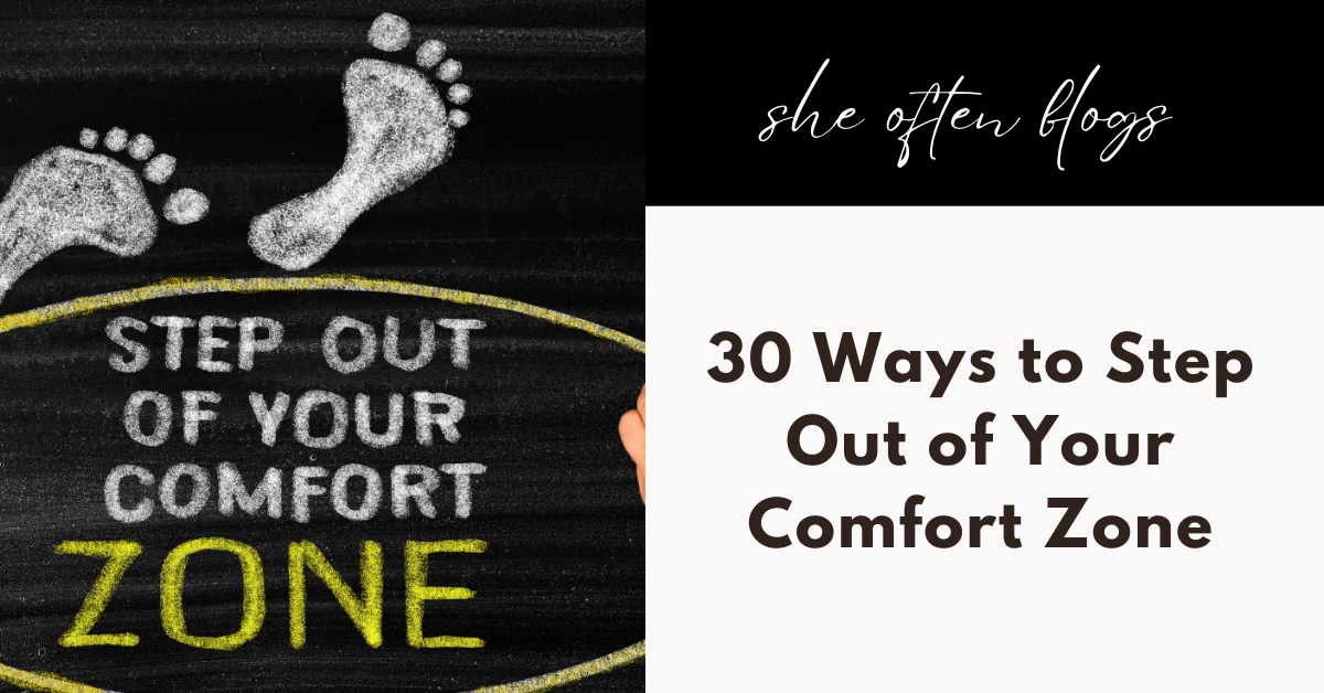 how to step out of comfort zone