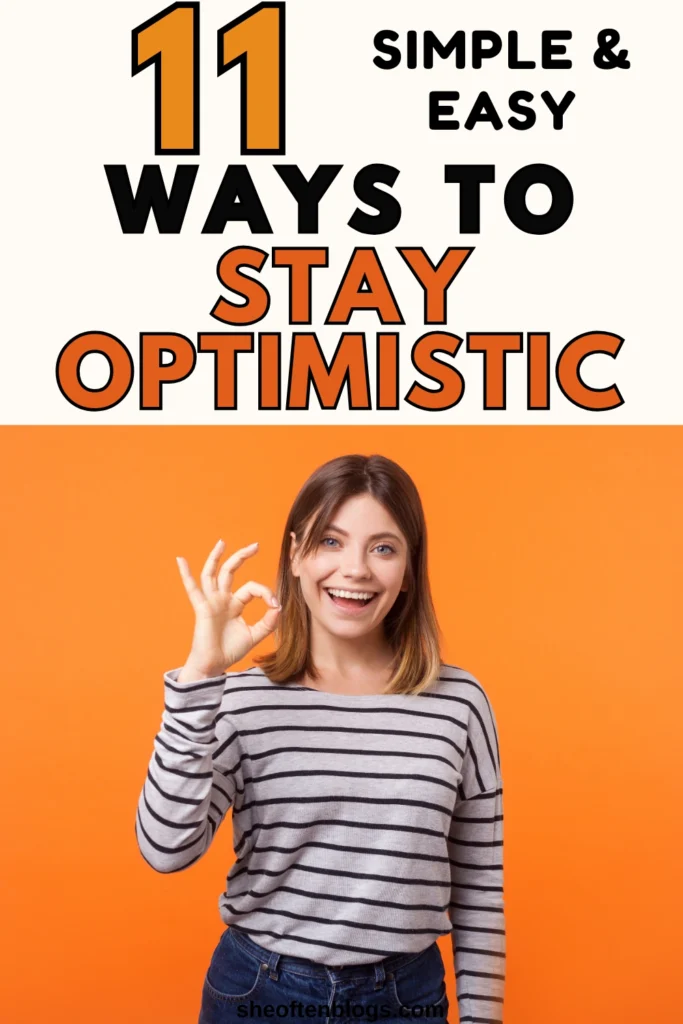how to be optimistic