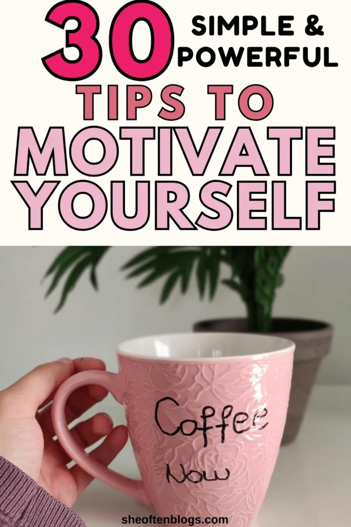 ways to stay motivated