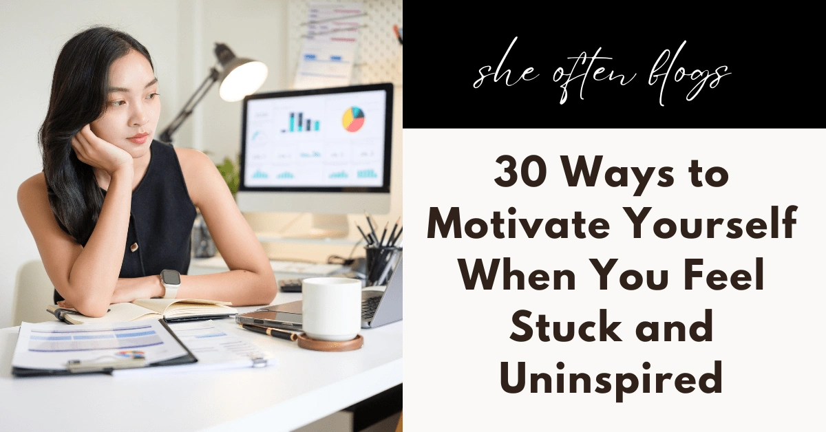 ways to motivate yourself