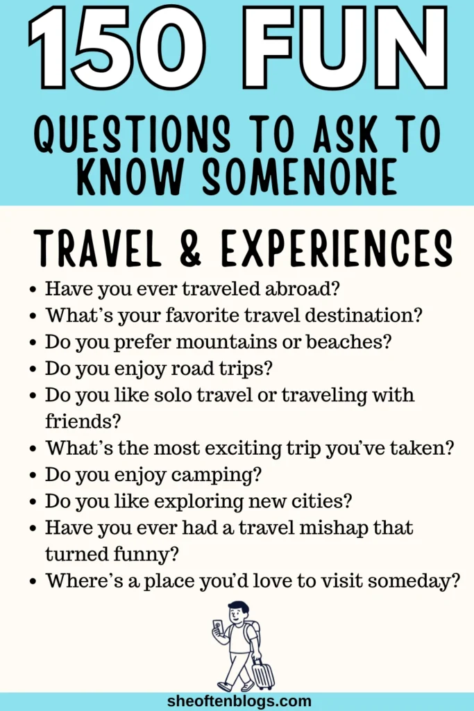 questions to ask to know someone