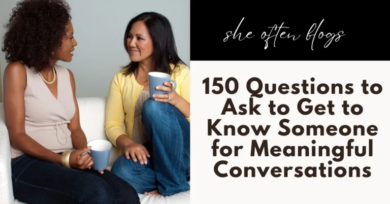 Questions to ask to know someone