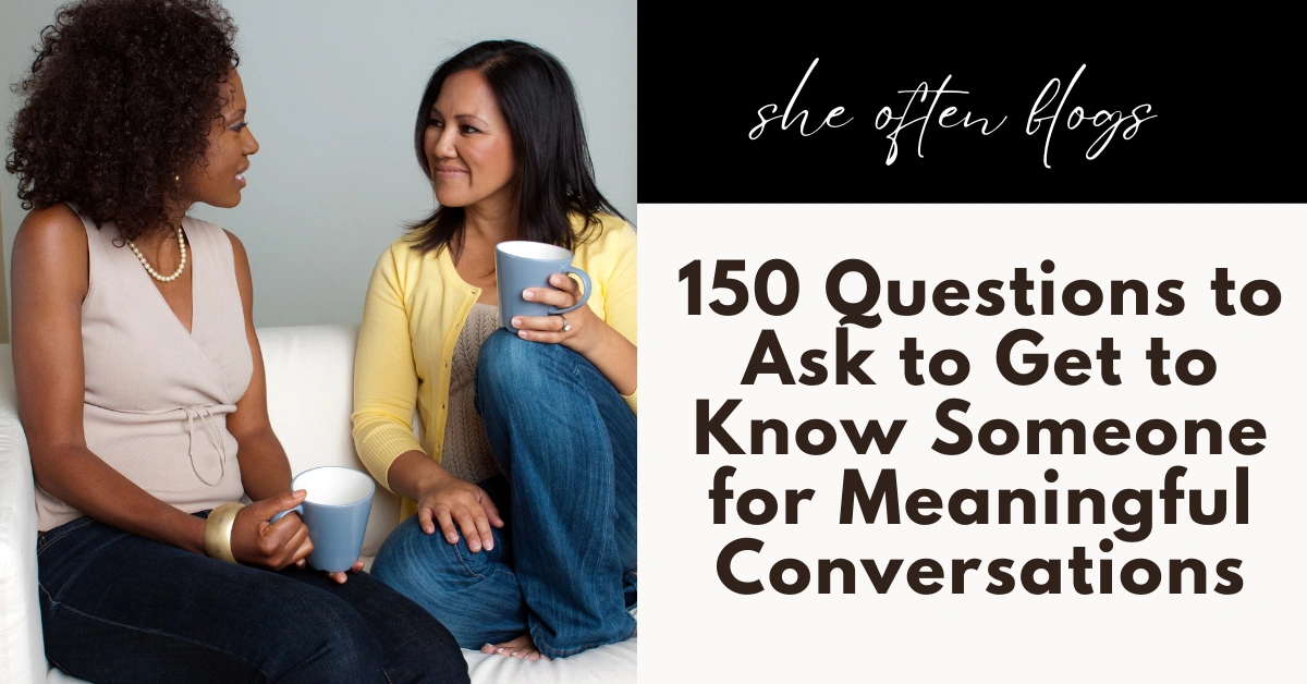 Questions to ask to know someone