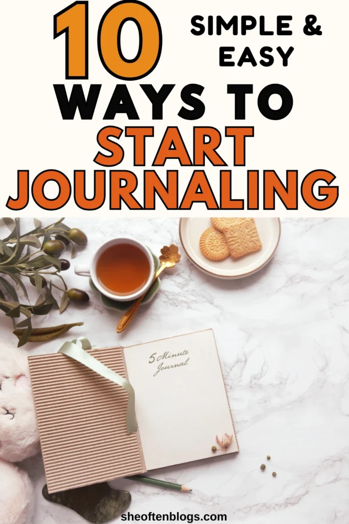 how to start journaling