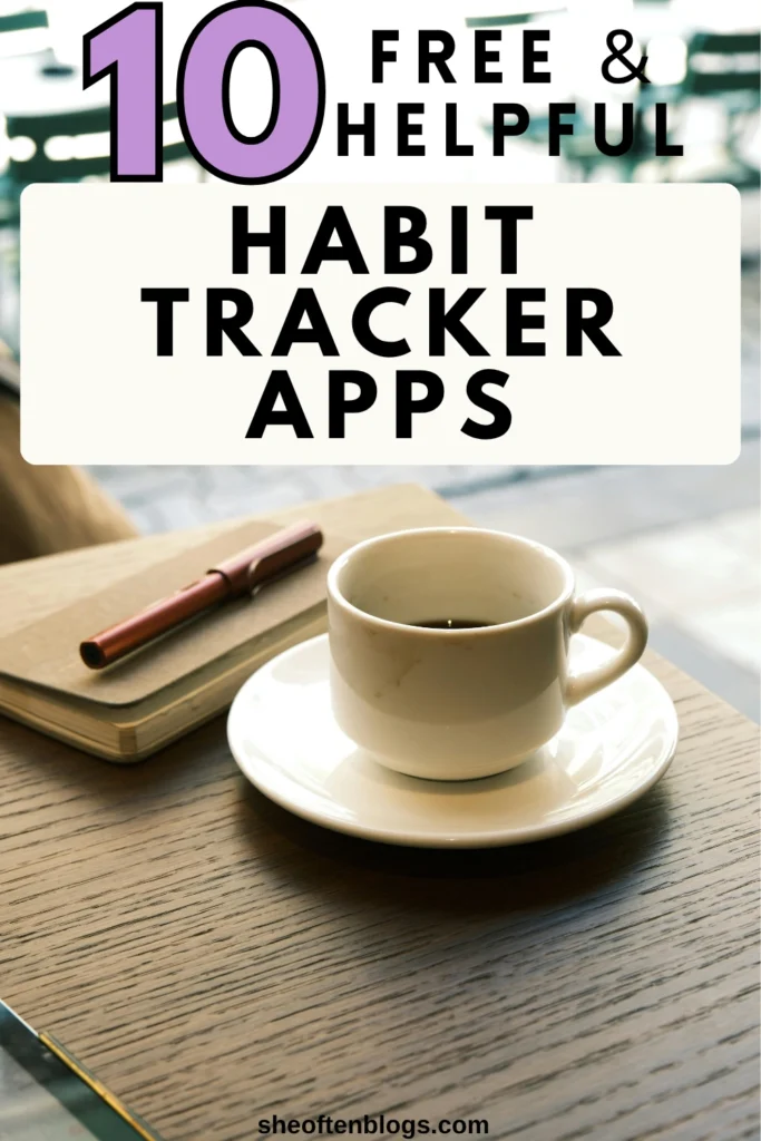 HABIT TRACKER APPS