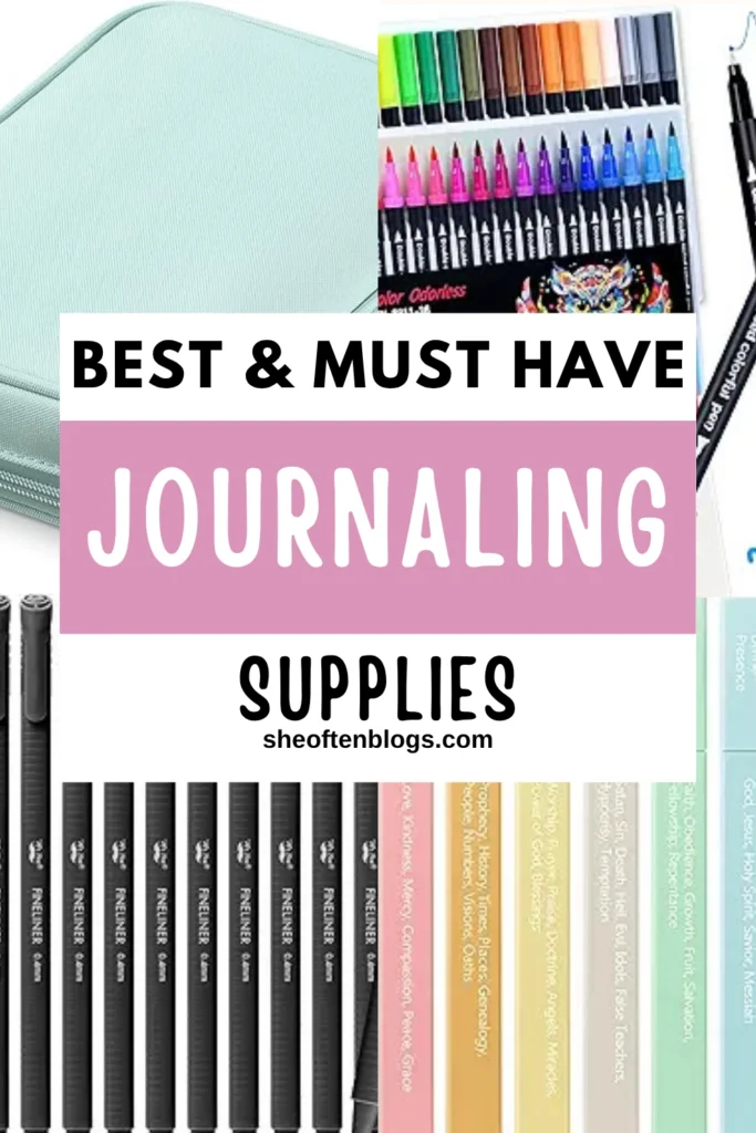 journaling supplies