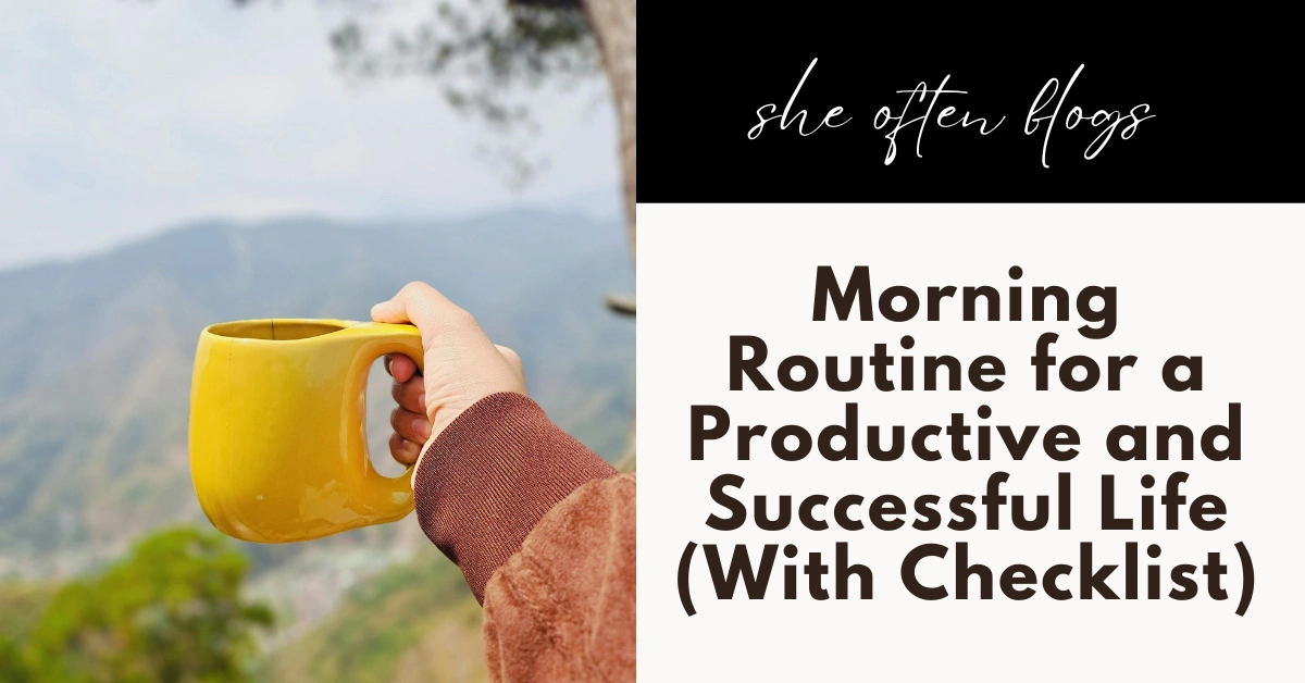 morning routine