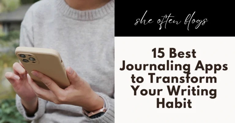 best journaling apps