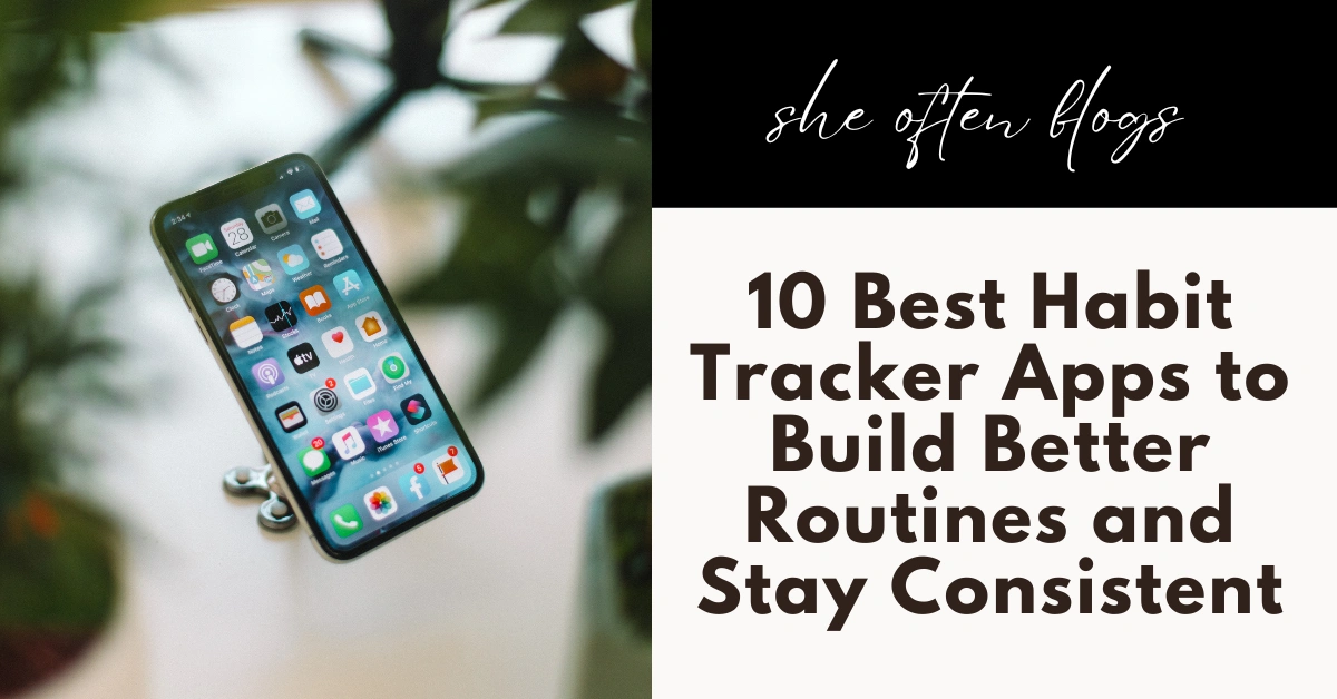 habit tracker apps