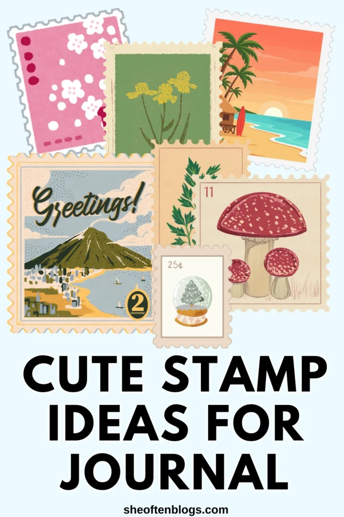 cute stamps for journal