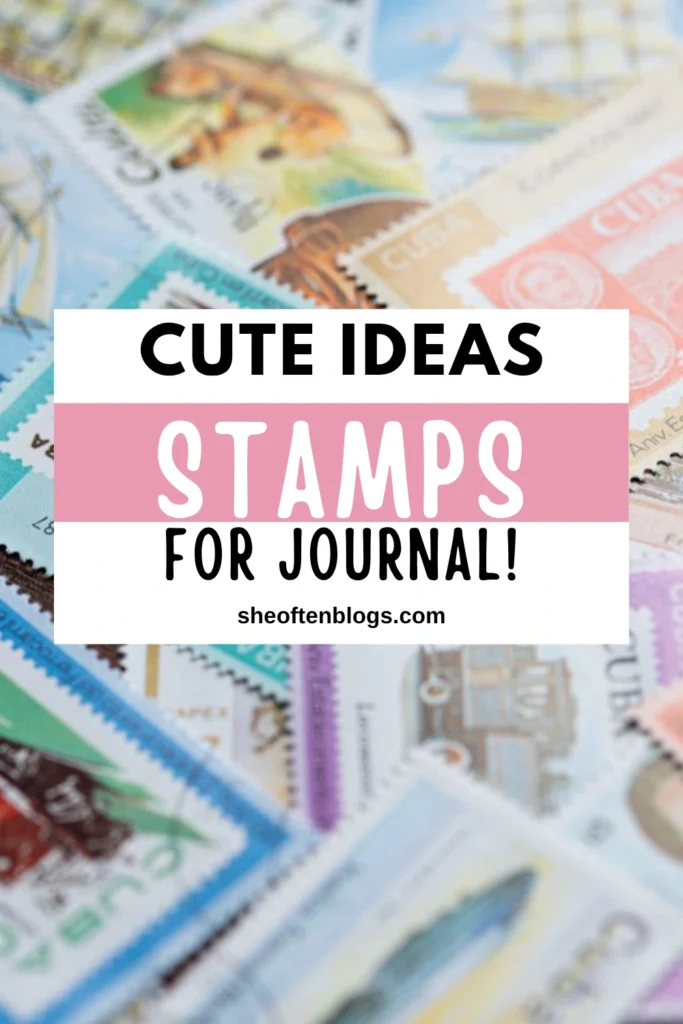 cute stamps for journal