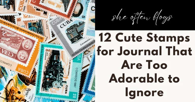 cute stamps for journal