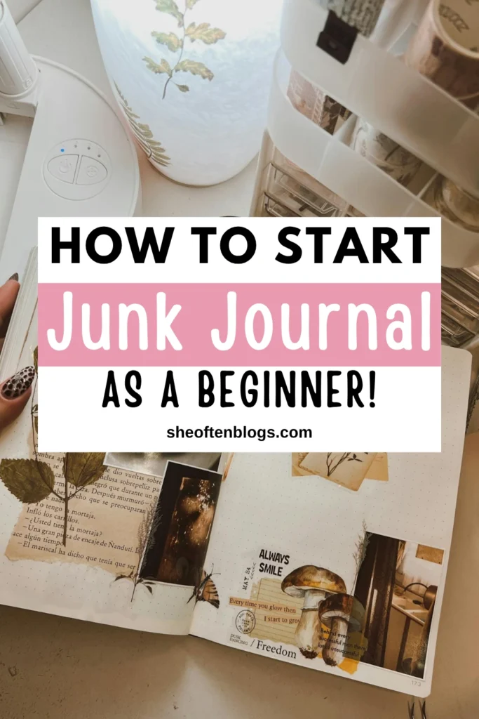 how to start a junk journal