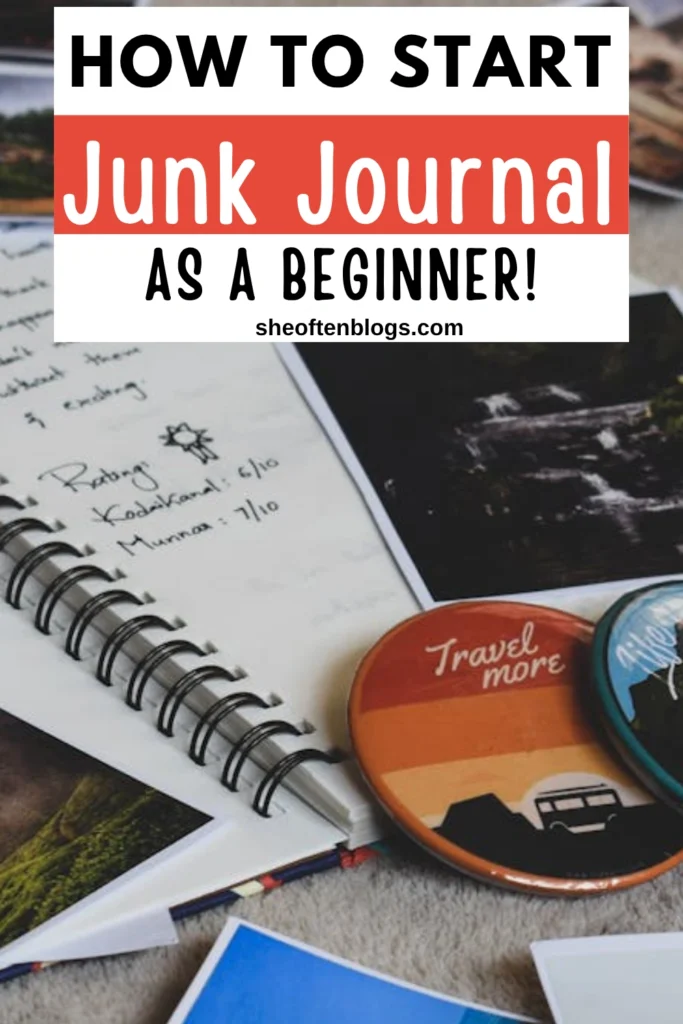 how to start a junk journal