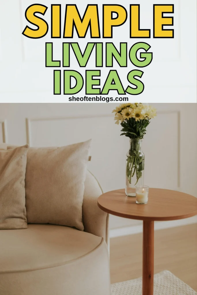 minimalist living for beginners