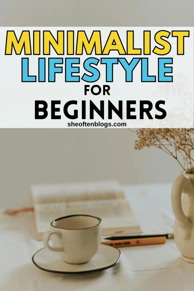 minimalist living for beginners